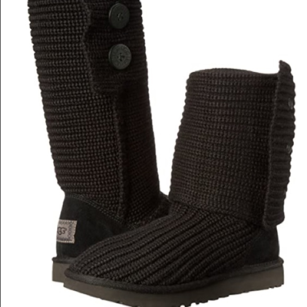 Women's Classic Cardy, pre-owned, black, Size 9